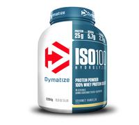 Dymatize ISO 100 Hydrolyzed Gourmet Vanilla 2264g - Whey Protein Hydrolysat + Isolat Powder