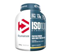 Dymatize ISO 100 Hydrolyzed Smooth Banana 2250g - Whey Protein Hydrolysate + Isolate Powder
