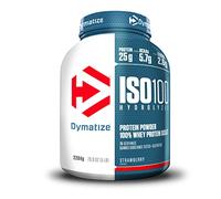 Dymatize ISO 100 Hydrolyzed Strawberry 2264g - Whey Protein Hydrolysat + Isolat Powder