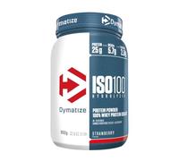 Dymatize ISO 100 Hydrolyzed Strawberry 932g - Whey Protein Hydrolysat + Isolat Powder