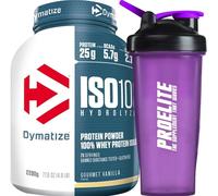 Dymatize ISO 100 Hydrolyzed Whey Protein Isolate 2,2kg New Improve + Free Shaker