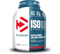 Dymatize ISO 100 Strawberry 2,2 kg - Whey Protein Hydrolysat + Isolat Powder