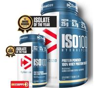 Dymatize ISO 100 Hydrolyzed Strawberry 932g - Whey Protein Hydrolysat + Isolat Powder