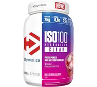 Dymatize Nutrition ISO100 Hydrolyzed Clear Whey Protein Isolate Powder 900g NEW