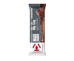Dymatize Super Mass Gainer Bar Deluxe Chocolate - High Protein Weight-Gainer Bar + Whey and Casein Protein