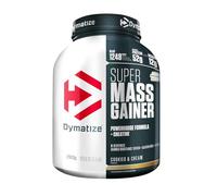 Dymatize Super Mass Gainer Cookies & Cream 2943g - Weight-Gainer Powder + Carbohydrates, BCAAs and Casein