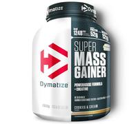 Dymatize Super Mass Gainer Cookies & Cream 2943g - Weight-Gainer Powder + Carbohydrates, BCAAs and Casein