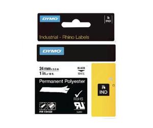 Dymo 1734523 (S0773830) Original Label Tape (24mm x 5.5m) Black On White