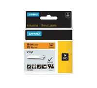 Dymo 18435 12mm Orange Vinyl Tape