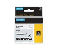 Dymo 18444 12mm White Vinyl Tape