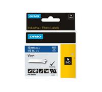 Dymo Rhino 12MM White Vinyl Tape 18444