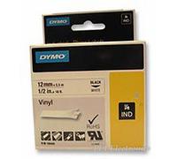 DYMO 18444 TAPE, PERM, VINYL, 12MMX5.5M, WHITE