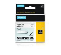 Dymo 18445/S0718620 Ribbon Vinyl black on white 19mm x 5.5m for Dymo R