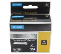 DYMO 18486 TAPE, 12MM METAL PERM POLYESTER