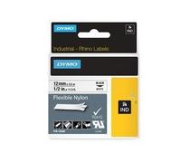 Dymo Rhino 12MM White Nylon Flexible Tape 18488
