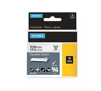 Dymo 18488 RhinoPRO Adhesive Nylon Thermal Transfer Label Tape, 12mm x 3.5m