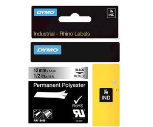 Dymo 18490 (S0718080) Original Label Tape (12mm x 3.5m) Black On Yellow
