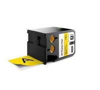 Dymo 1868775 Original Black on Yellow Vinyl Labelling Tape 54mm x 7m