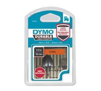 DYMO Authentic D1 Durable Labels | Black Print on Orange Tape | 12 mm x 3 m | High-Performance Label Tape for LabelManager Label Makers