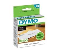 DYMO Authentic LabelWriter Return Address Labels | 28 mm x 89mm | Self-Adhesive | Roll of 130 Self-Adhesive Labels | for LabelWriter Label Makers | Made in Europe