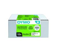 DYMO 2093093 DirectLabel-etikettes, 89mm x36mm, Pack qty 12