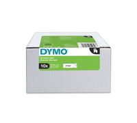 DYMO Authentic D1 Labels | Black Print on White | 12mm x 7m | Self-Adhesive Labels for LabelManager Label Printers | 10 Count