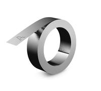Dymo 32500 Non-Adhesive Stainless Steel 12mm Embossing Label Tape Roll S0720170