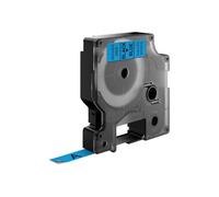 Dymo 40916/S0720710 DirectLabel-etikettes black on blue 9mm x 7m for D