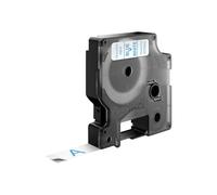 Dymo 45014/S0720540 DirectLabel-etikettes blue on white 12mm x 7m for
