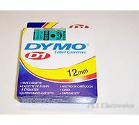 DYMO 45019 TAPE, BLACK/GREEN, 12MM