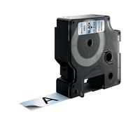 Dymo 45800 D1 LabelMaker Tape 19mm x 7m Black on Clear S0720820