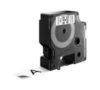 DYMO Labels Self Adhesive D1 Plastic Labels - Black Print on White Tape
