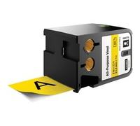 Dymo 1868775 Original Black on Yellow Vinyl Labelling Tape 54mm x 7m