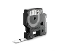 DYMO Authentic D1 Durable Labels | Black Print on White Tape | 12 mm x 5.5 m | High-Performance Label Tape for LabelManager Label Makers