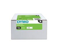 DYMO Authentic D1 Labels | 9mm x 7m Roll | Black Print on White | Self-Adhesive Labels for LabelManager Label Printers | 10 Count