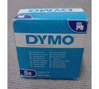 DYMO Authentic D1 Labels | Black Print on Clear Tape | 9 mm x 7 m | Self-Adhesive Labels for LabelManager Label Makers | Made in Europe