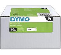 Dymo 2093098 D1 White Labels 19mm x 7m - 10 Pack (Original)