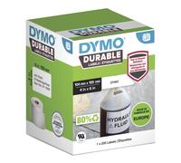 DYMO Authentic LabelWriter Durable Labels | 104mm x 159mm | White Poly | 200 Large Self-Adhesive Labels | High-Performance | For LabelWriter Label Makers