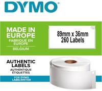 DYMO Authentic LabelWriter Large Address Labels | 36 mm x 89 mm | Roll of 260 |