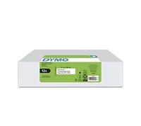 DYMO Authentic LabelWriter Mailing Address Labels for LabelWriter Label Printers (30252), White, 1 1/8" x 3 1/2", 12 Rolls of 350