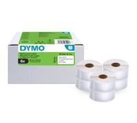 DYMO Authentic LabelWriter Multi-Purpose Labels, 32mm x 57mm, 6 Rolls of 1,000 Easy-Peel Labels (6,000 Count), Self-Adhesive, for LabelWriter Label Ma