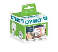 DYMO Authentic LabelWriter Multi-Purpose Labels | 54 mm x 70 mm | Self Adhesive | Roll of 320 Easy-Peel Labels | for LabelWriter Label Makers | Made in Europe