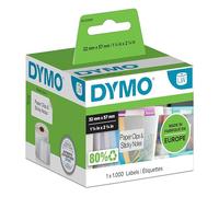 DYMO Authentic LabelWriter Multi-Purpose Labels | 57 mm x 32 mm | Self-Adhesive | Roll of 1000 Easy-Peel Labels for LabelWriter Label Makers | Made in Europe