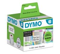 DYMO Authentic LabelWriter Multi-Purpose Labels | 57 mm x 32 mm | Self-Adhesive | Roll of 1000 Easy-Peel Labels for LabelWriter Label Makers | Made in