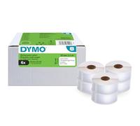 DYMO Authentic LabelWriter Multi-Purpose Labels32mm x 57mm6 Rolls of 1,000 Easy-Peel Labels (6,000 Count)Self-Adhesivefor LabelWriter Label Makers