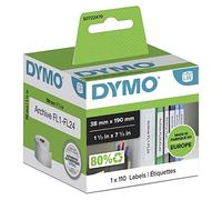 DYMO Authentic LabelWriter Multi-Purpose/LAF Small Labels | 38mm x 190mm | Roll of 110 Easy-Peel Labels | Self-Adhesive | for LabelWriter Label Makers
