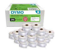 Dymo Authentic LabelWriter Return Address Labels | 25 mm x 54 mm | Self-Adhesive | 24 Rolls of 500 Easy-Peel Labels (12,000 Count) | for LabelWriter Label Makers | Made in Europe
