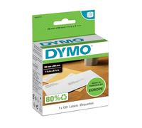 DYMO Authentic LabelWriter Return Address Labels | 28 mm x 89mm | Self-Adhesive | Roll of 130 Self-Adhesive Labels | for LabelWriter Label Makers | Made in Europe
