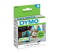 DYMO Authentic LabelWriter Small Multi-Purpose Labels - 25mm x 25mm - Roll of...