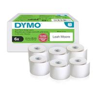 Dymo Authentic LabelWriter Small Name Badge Labels | 41 mm x 89 mm | Self-Adhesive | 12 Rolls of 300 Easy-Peel Labels (3,600 Count) | for LabelWriter Label Makers | Made in Europe